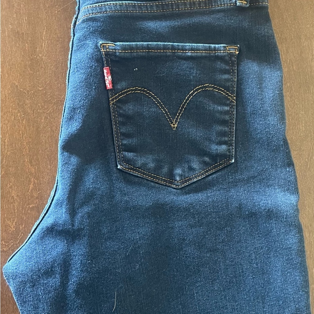 Levi's Dark Blue Denim Jeans